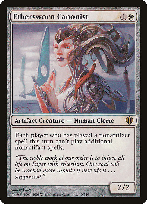 Ethersworn Canonist - Shards of Alara Rare Card