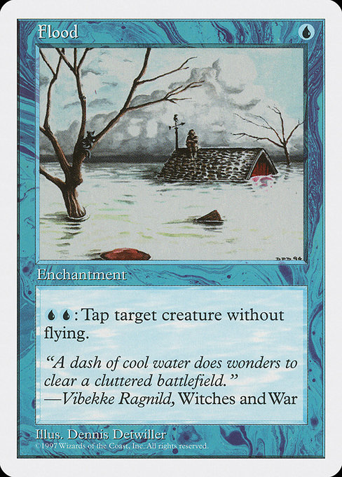 Flood - Fifth Edition Common Card