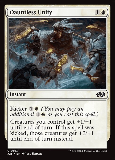 Dauntless Unity - Foundations Jumpstart Common Card