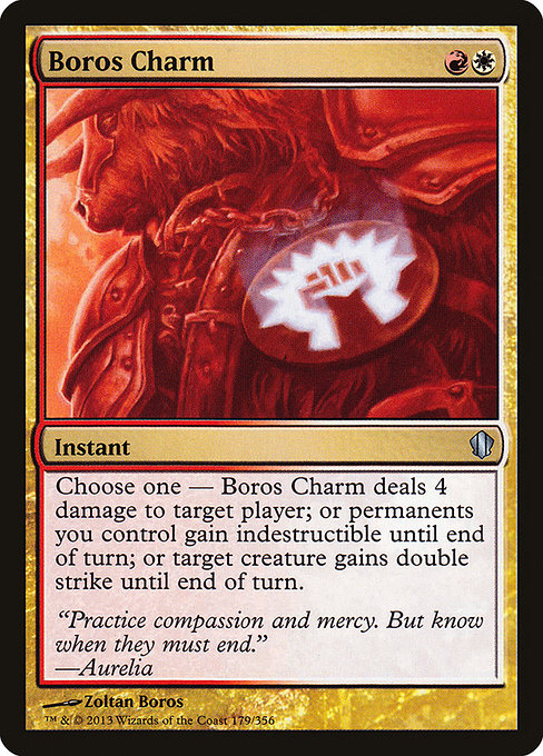 Boros Charm - Commander 2013 Uncommon Card