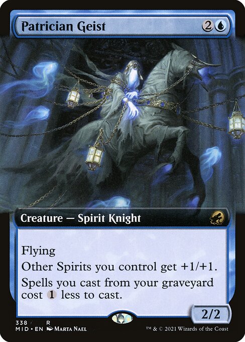 Patrician Geist - Innistrad: Midnight Hunt Rare Card