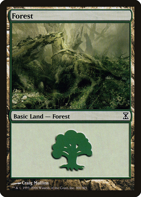 Forest - Time Spiral Common Card