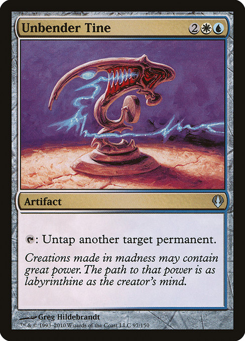 Unbender Tine - Archenemy Uncommon Card