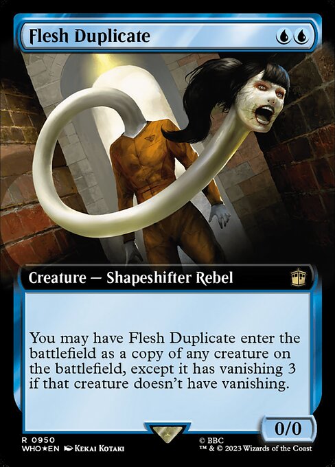 Flesh Duplicate - Doctor Who Rare Card