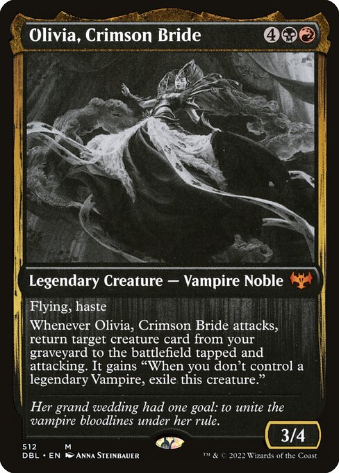 Olivia, Crimson Bride - Innistrad: Double Feature Mythic Card