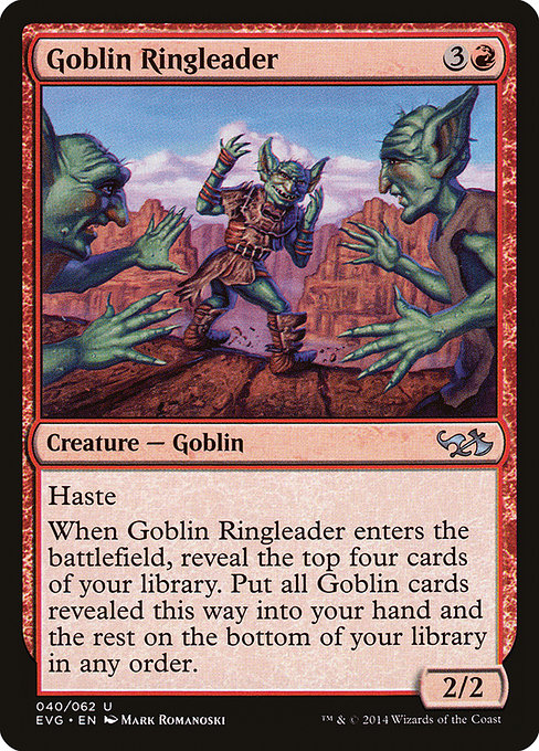 Goblin Ringleader - Duel Decks Anthology: Elves vs. Goblins Uncommon Card