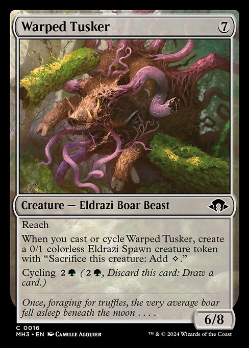 Warped Tusker - Modern Horizons 3 Common Card