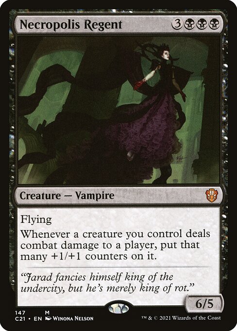Necropolis Regent - Commander 2021 Mythic Card