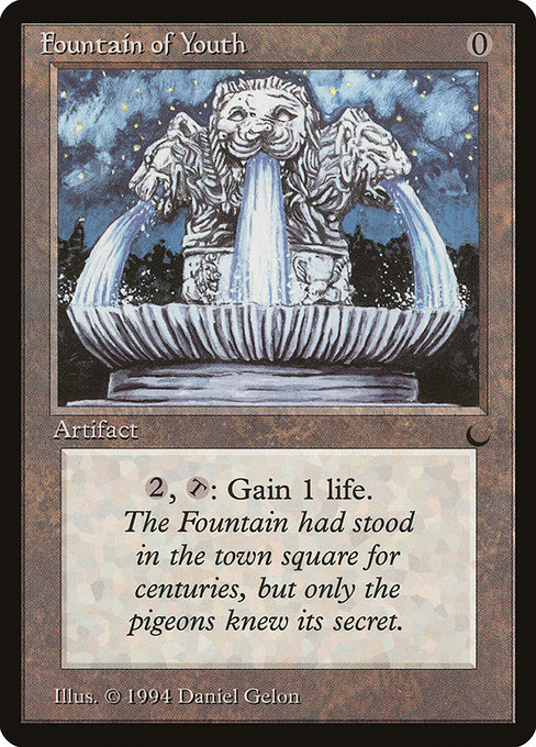 Fountain of Youth - The Dark Uncommon Card