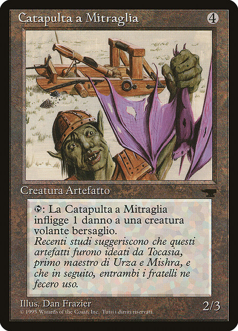 Grapeshot Catapult - Rinascimento Common Card