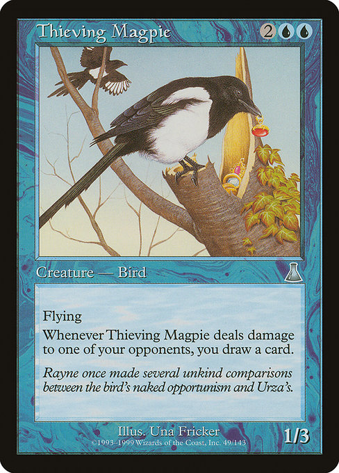 Thieving Magpie - Urza's Destiny Uncommon Card