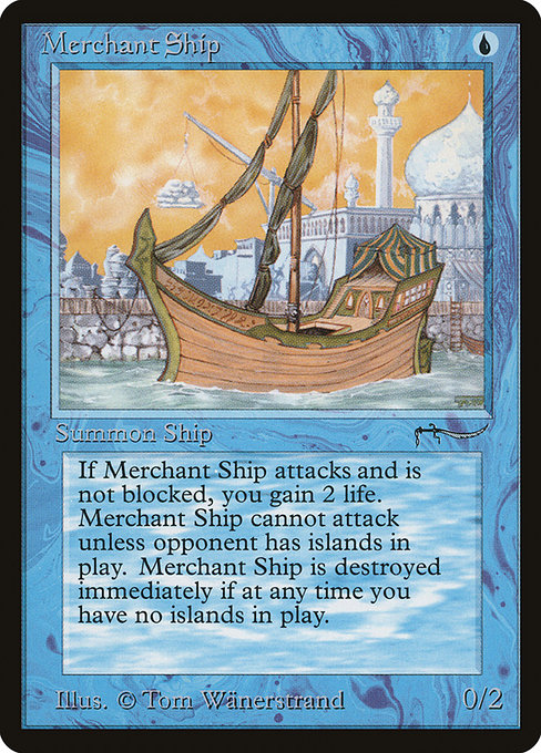 Merchant Ship - Arabian Nights Uncommon Card