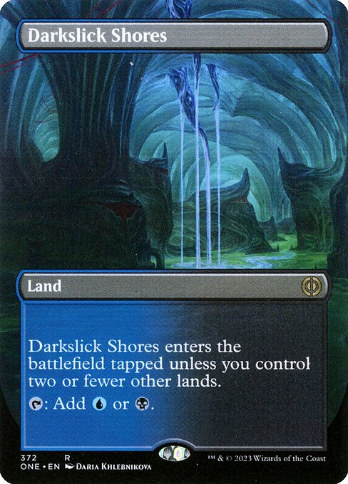 Darkslick Shores - Phyrexia: All Will Be One Rare Card