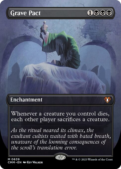 Grave Pact - Commander Masters Mythic Card