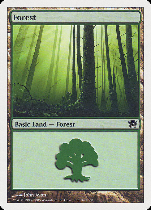Forest - Ninth Edition Common Card