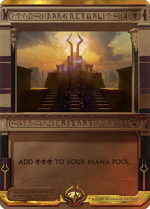 Dark Ritual - Amonkhet Invocations Special Card