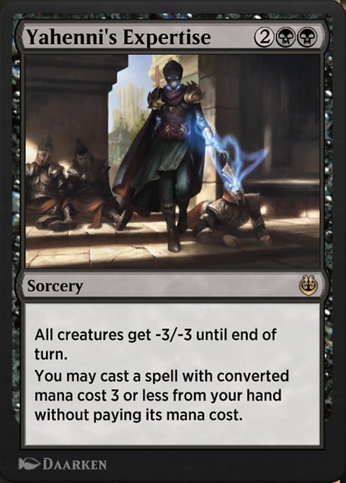 Yahenni's Expertise - Kaladesh Remastered Rare Card