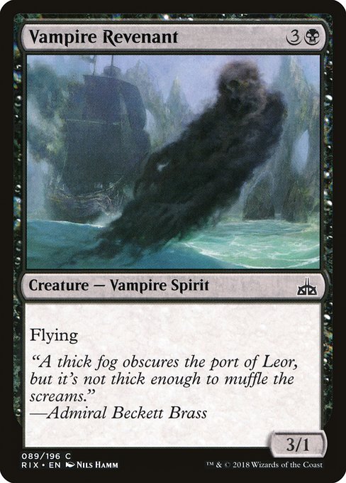 Vampire Revenant - Rivals of Ixalan Common Card