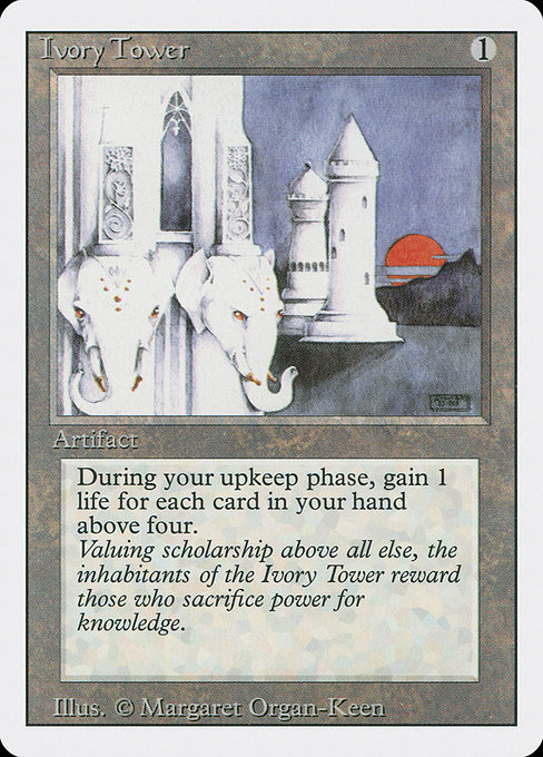 Ivory Tower - Revised Edition Rare Card