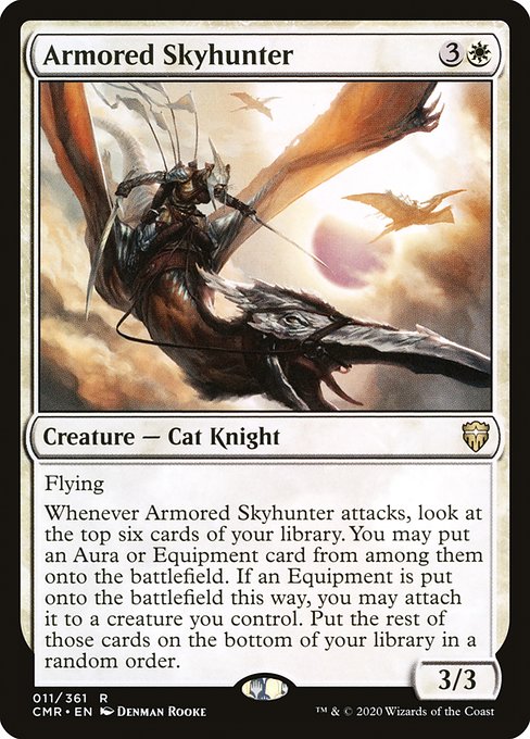 Armored Skyhunter - Commander Legends Rare Card
