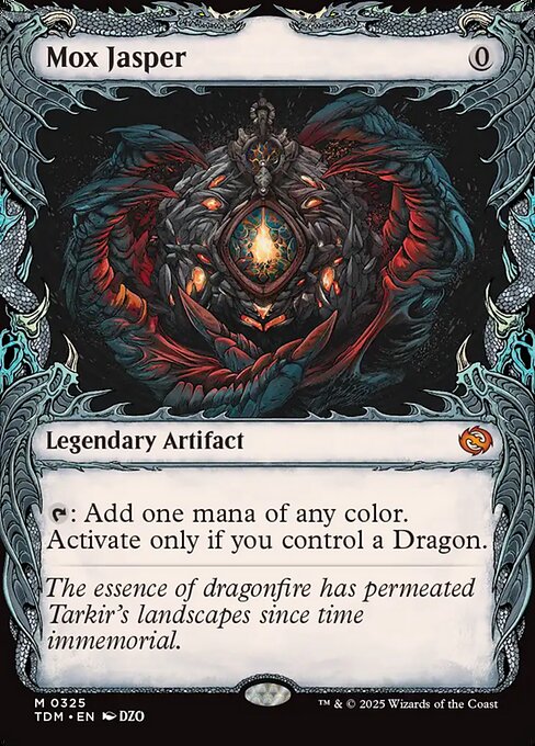 Mox Jasper - Tarkir: Dragonstorm Mythic Card