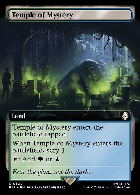 Temple of Mystery - Fallout Rare Card
