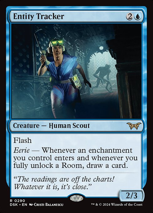 Entity Tracker - Duskmourn: House of Horror Rare Card