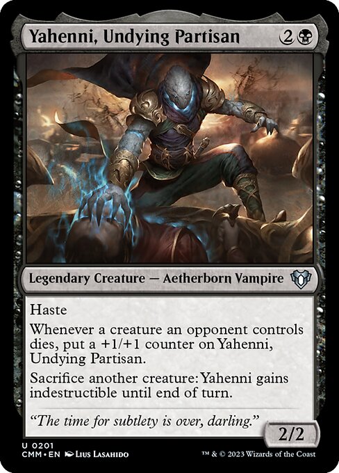 Yahenni, Undying Partisan - Commander Masters Uncommon Card