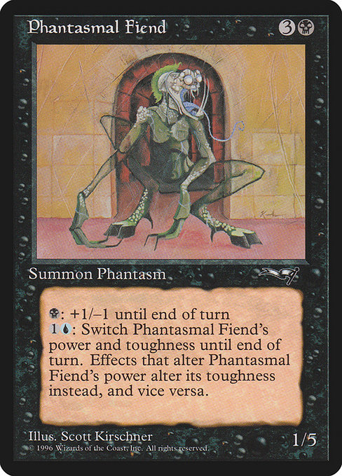 Phantasmal Fiend - Alliances Common Card