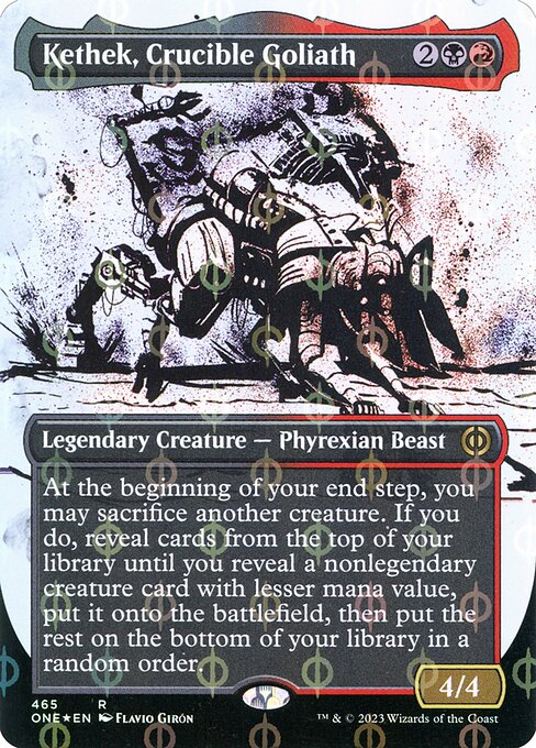 Kethek, Crucible Goliath - Phyrexia: All Will Be One Rare Card
