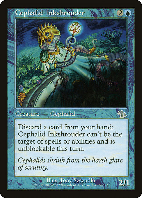 Cephalid Inkshrouder - Judgment Uncommon Card