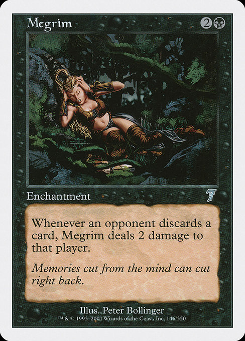 Megrim - Seventh Edition Uncommon Card