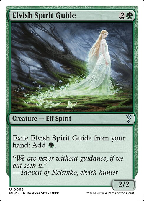Elvish Spirit Guide - Mystery Booster 2 Uncommon Card