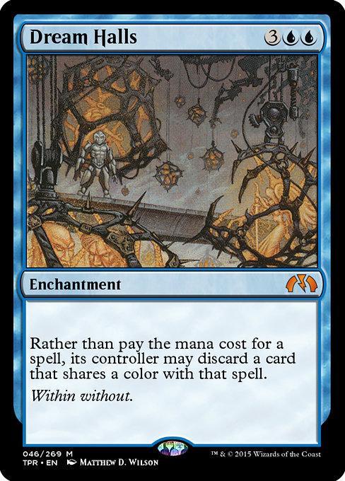 Dream Halls - Tempest Remastered Mythic Card