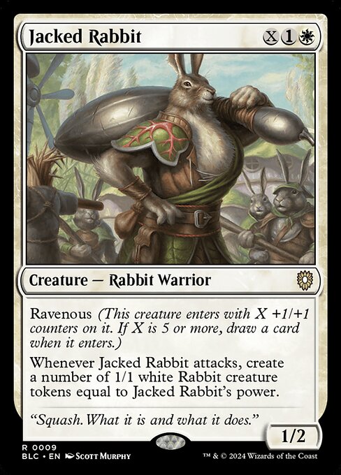 Jacked Rabbit - Bloomburrow Commander Rare Card