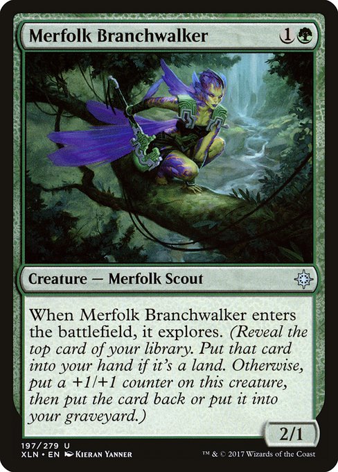 Merfolk Branchwalker - Ixalan Uncommon Card