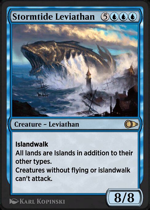 Stormtide Leviathan - Pioneer Masters Rare Card