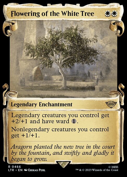 Flowering of the White Tree - The Lord of the Rings: Tales of Middle-earth Rare Card