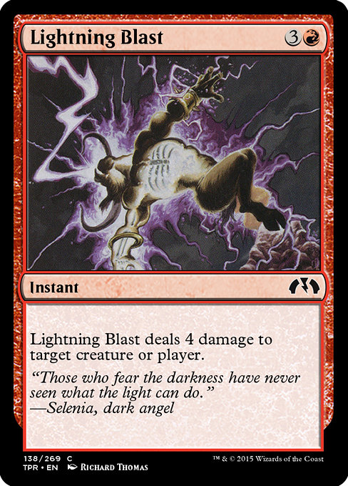 Lightning Blast - Tempest Remastered Common Card