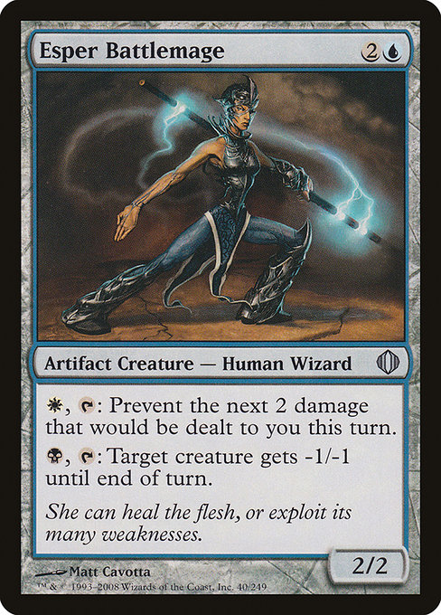 Esper Battlemage - Shards of Alara Uncommon Card