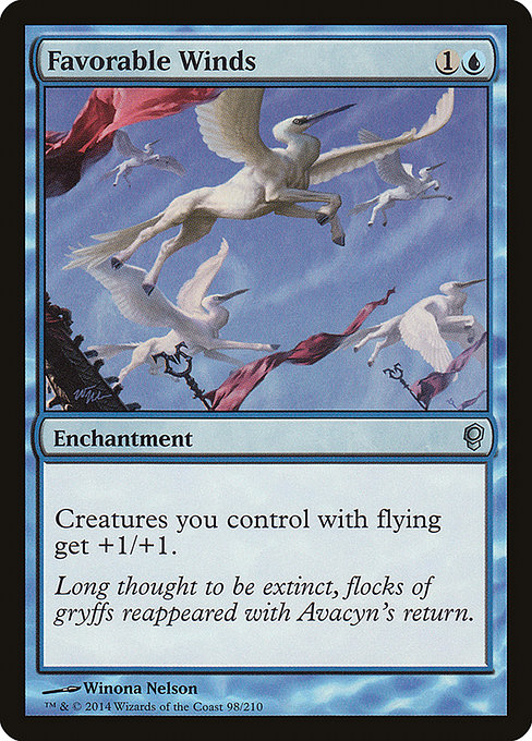 Favorable Winds - Conspiracy Uncommon Card