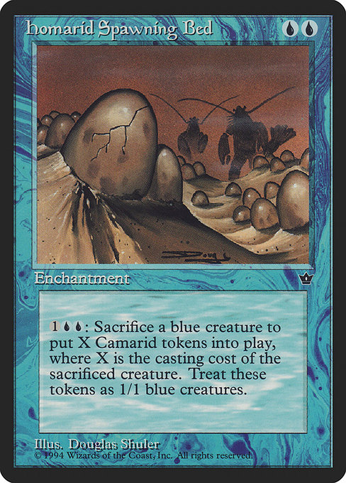 Homarid Spawning Bed - Fallen Empires Uncommon Card