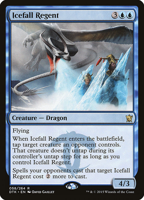 Icefall Regent - Dragons of Tarkir Rare Card