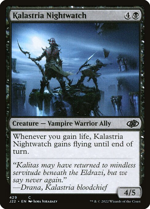 Kalastria Nightwatch - Jumpstart 2022 Common Card