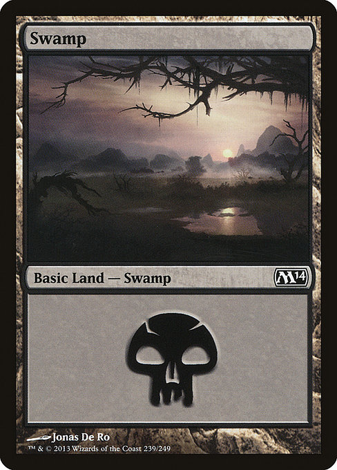 Swamp - Magic 2014 Common Card