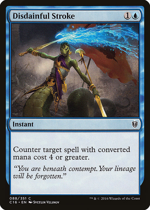Disdainful Stroke - Commander 2016 Common Card