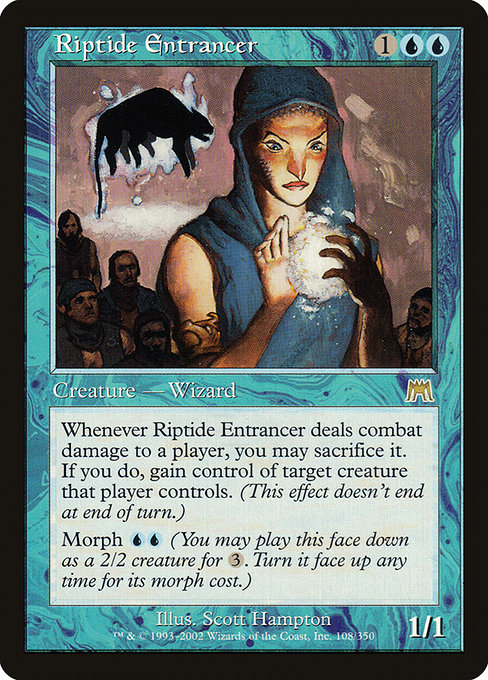 Riptide Entrancer - Onslaught Rare Card
