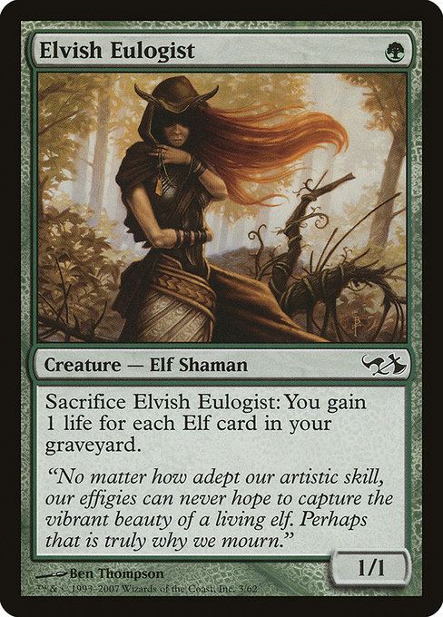 Elvish Eulogist - Duel Decks: Elves vs. Goblins Common Card