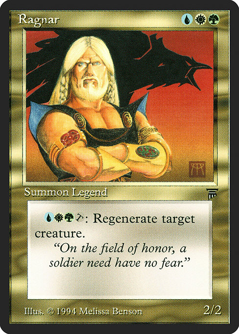 Ragnar - Legends Rare Card