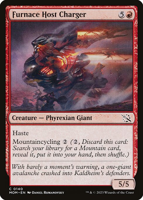 Furnace Host Charger - March of the Machine Common Card